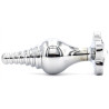 Generique Plug Bijou Leaf 7 x 2.7cm Transparent